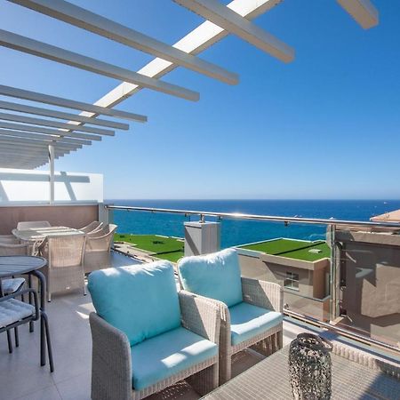 Luxury Penthouse, Panoramic Sea View Apartment Mogán Exterior foto