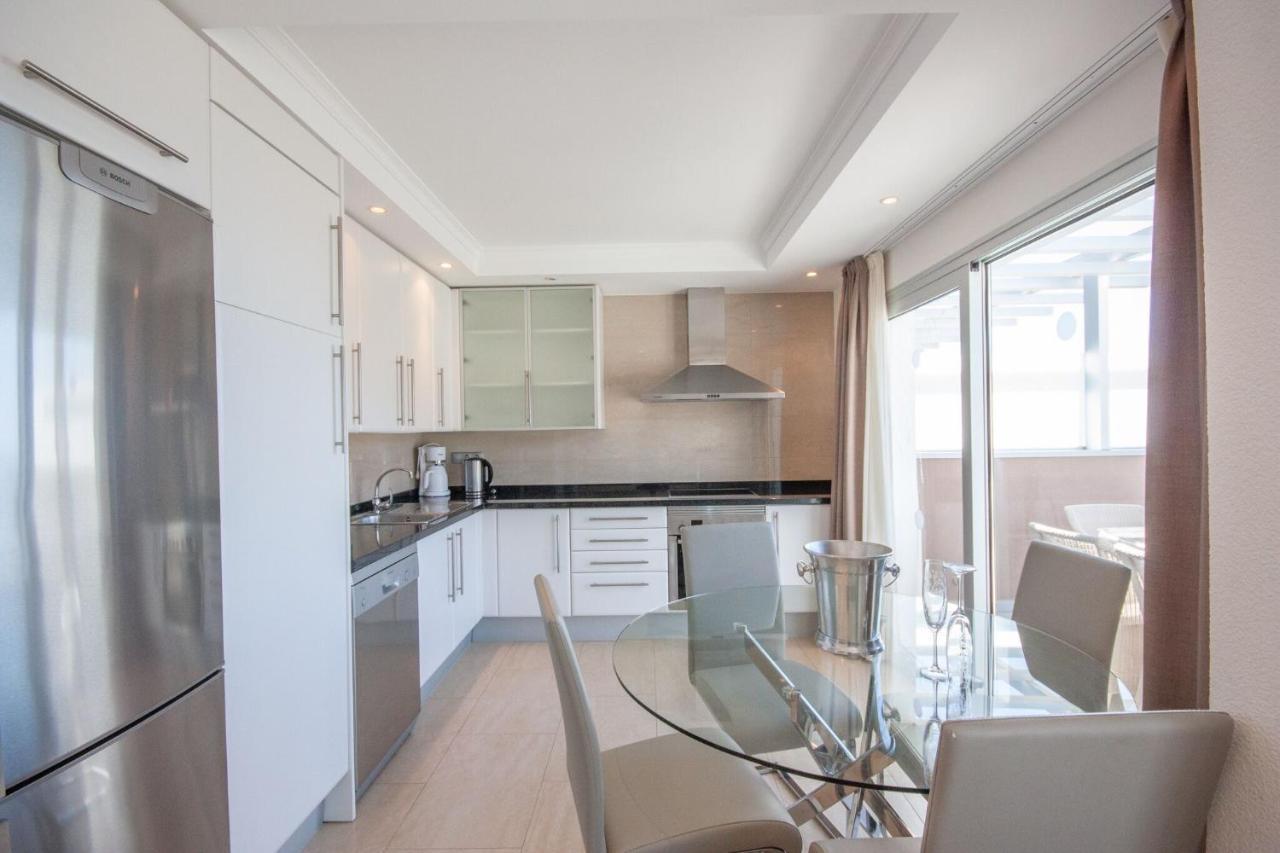 Luxury Penthouse, Panoramic Sea View Apartment Mogán Exterior foto